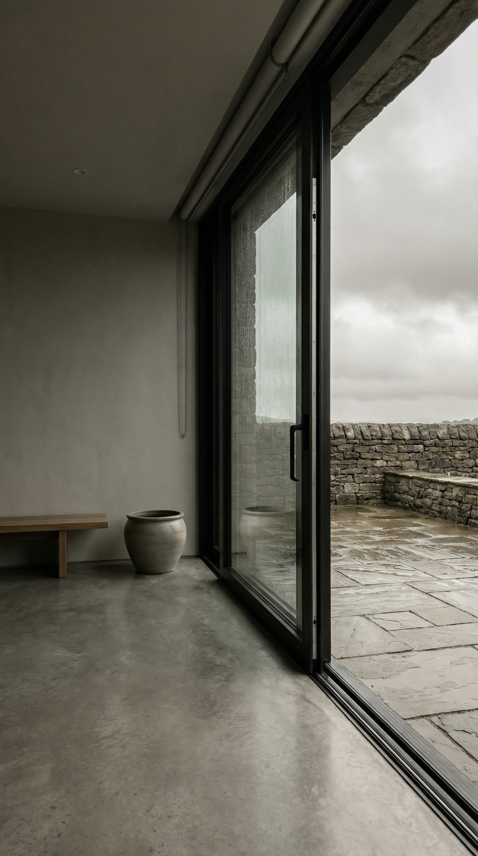 Sliding Door Monochrome